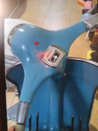Vespa 125 Faro Redondo 1963