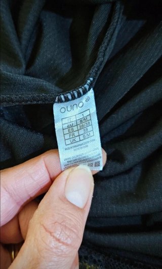 Lencero mujer negro con encaje