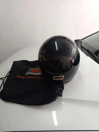 Casco Retro Origine Negro
