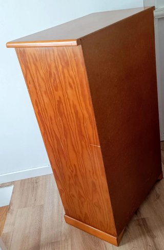 Sinfonier de madera 7 cajones