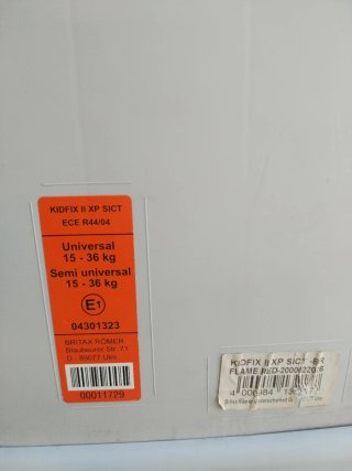 Silla de coche Britax Römer roja