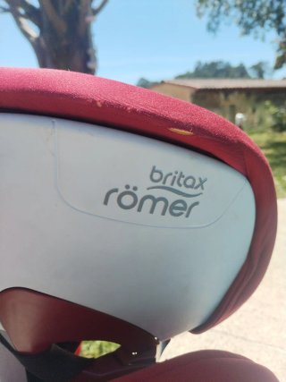 Silla de coche Britax Römer roja