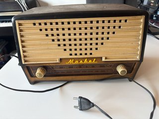 Radio antigua Masbel 101 (años 50) Vintage