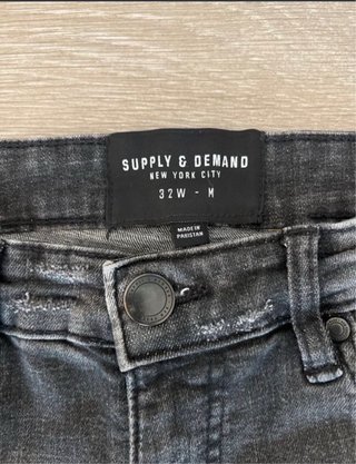Pantalones vaqueros supply and demand