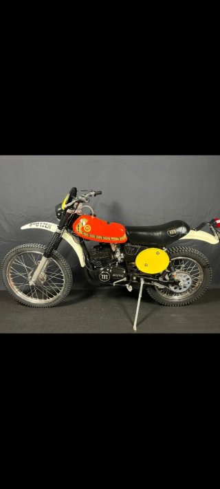 Montesa Enduro 75cc Naranja y Blanca