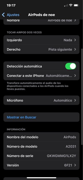 Airpods 2 Apple Blancos A2031
