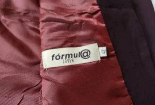 Chaqueta Fórmula Joven Morado Talla 42