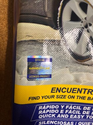 Cadenas Nieve Goodyear Textiles Nuevas