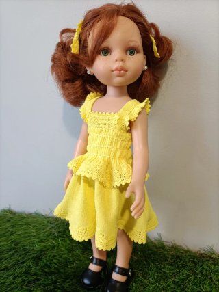 Conjunto ropa muñeca Paola Reina