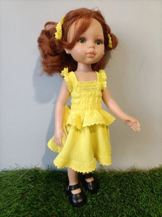 Conjunto ropa muñeca Paola Reina