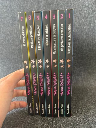 Anna kadabra libros en catalan (pack. 7 primeros)