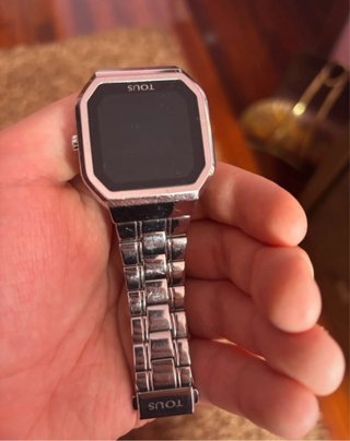 Reloj Tous B Connect Negro y Plateado