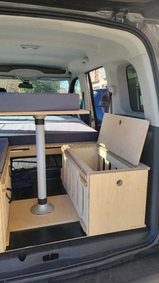 Kit camper Peugeot Rifter / Berlingo