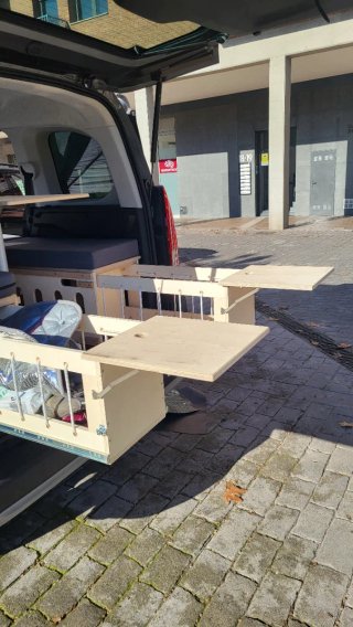 Kit camper Peugeot Rifter / Berlingo