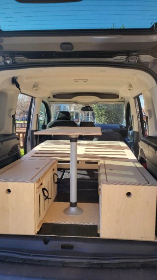 Kit camper Peugeot Rifter / Berlingo