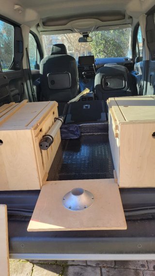 Kit camper Peugeot Rifter / Berlingo