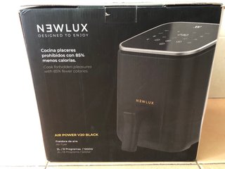 Freidora de aire NEWLUX V20 Black