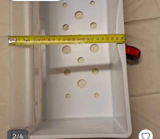 Cajón Congelador Frigorífico Blanco Indesit
