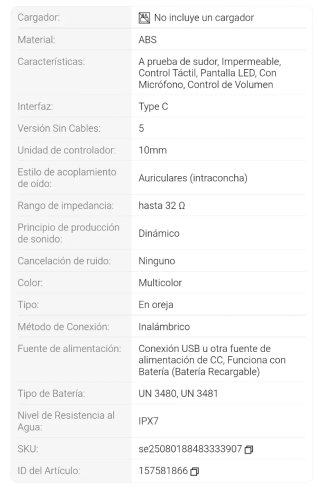 Auriculares Inalámbricos