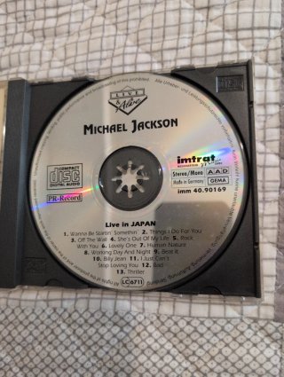 Michael Jackson - Live in Japan CD