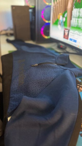 Sudadera Playstation Media Cremallera