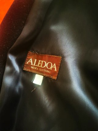 Cappotto Lungo Elegante Uomo ALEDOA Nero