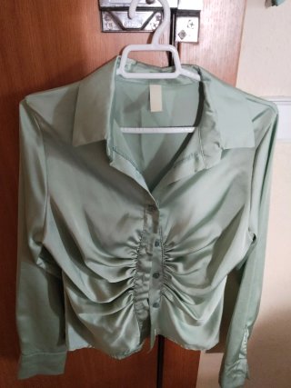 Camisa verde mujer