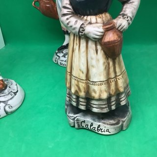 Lotto ceramiche d'arte Silvano Alyatino Caldon