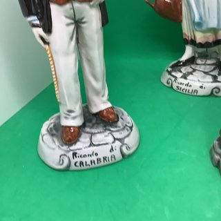 Lotto ceramiche d'arte Silvano Alyatino Caldon