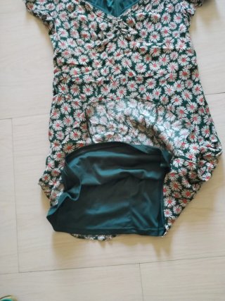 Conjunto Camisa Cuadros y Vaquero de mujer T 42