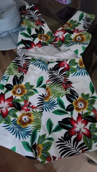 Mono Zara Estampado Tropical