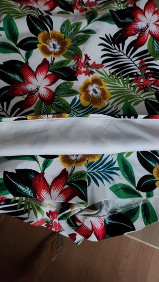 Mono Zara Estampado Tropical