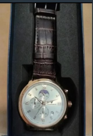 Reloj LIGE nuevo correa piel