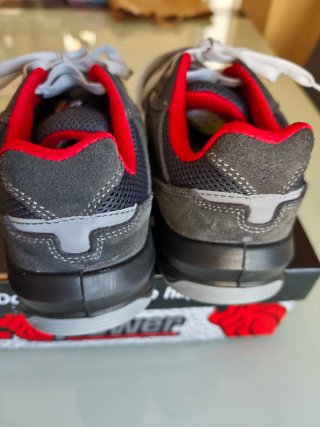 Zapatos de seguridad U-POWER grises y rojos 40