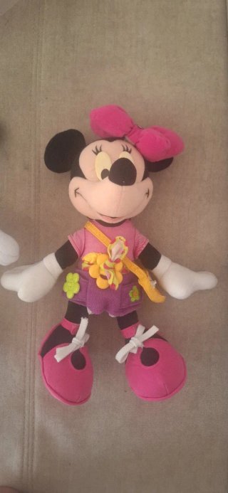 Peluche Mickey y Minnie 40x30cm