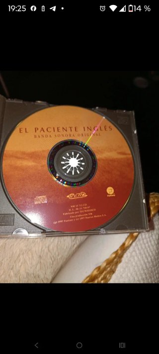 Banda Sonora El Paciente Inglés CD