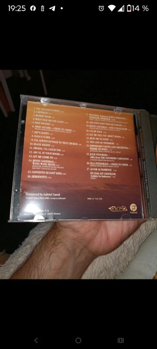 Banda Sonora El Paciente Inglés CD