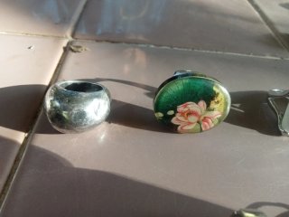 Lote Anillos Bisutería y Plata Ajustables
