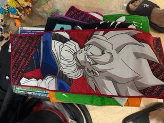 Lote Toallas Dragon Ball Z Ichiban Kuji