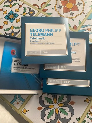 Colección 10 CDs Georg Philipp Telemann