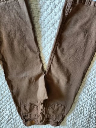 Pantalón ancho marrón