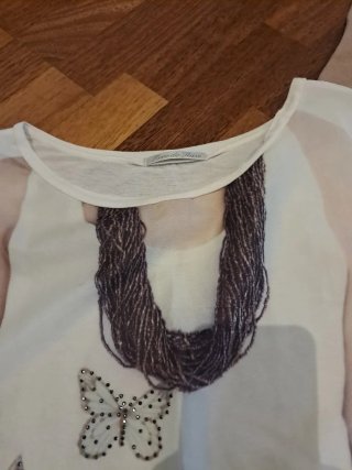 Lote 5 Camisetas Mujer Beige ,rosa y varios
