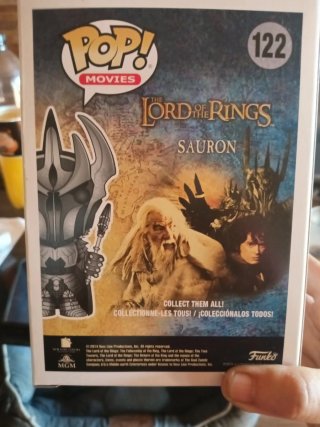 Funko Pop! El Señor de los Anillos Sauron 122