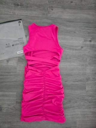 Vestido fucsia
