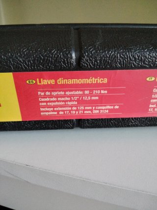 Llave dinamométrica Walter