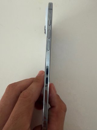 iPhone air Plata/Blanco