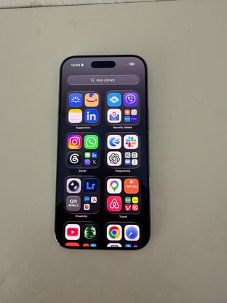 iPhone air Plata/Blanco