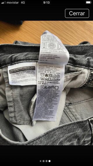 Levi's 511 Jeans Gris W34
