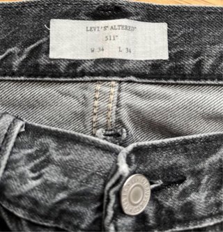 Levi's 511 Jeans Gris W34