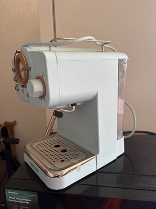Cafetera Create Azul Vintage